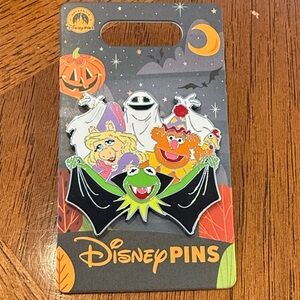 Disney Halloween Kids Costume Pin Set - Green, Orange, Pink